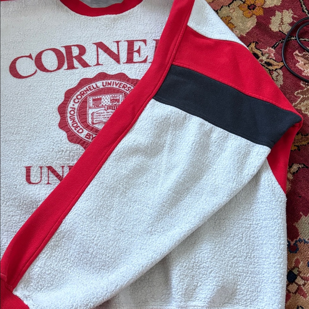VTG & RARE Cornell University crewneck sweatshirt XL L M S mens women vintage - Picture 7 of 7